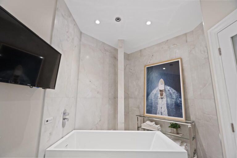 Bathroom Renovation in a Full Penthouse Renovation