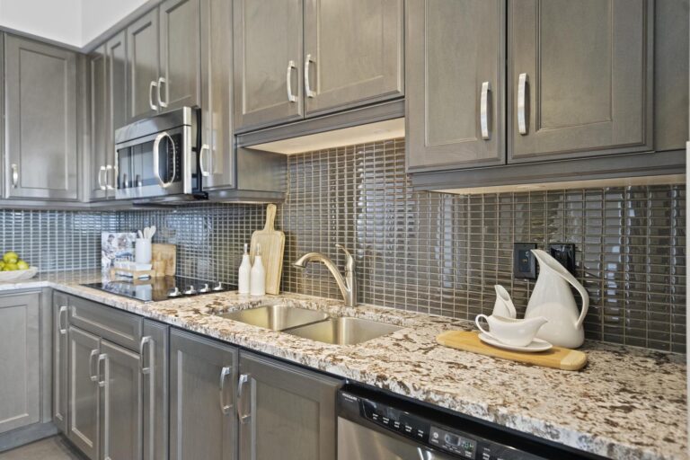 Modern wood cabinets Full Penthouse Renovation