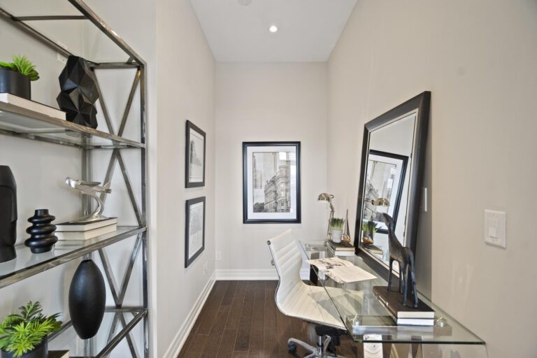Office Area in a Full Penthouse Renovation