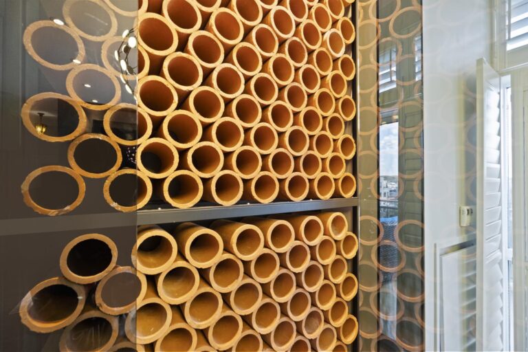custom wine shelving